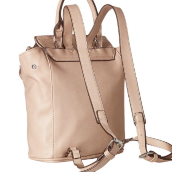 Nine West Clean Living Backpack Shoulder Bag Purse NWT Cashmere main image 15